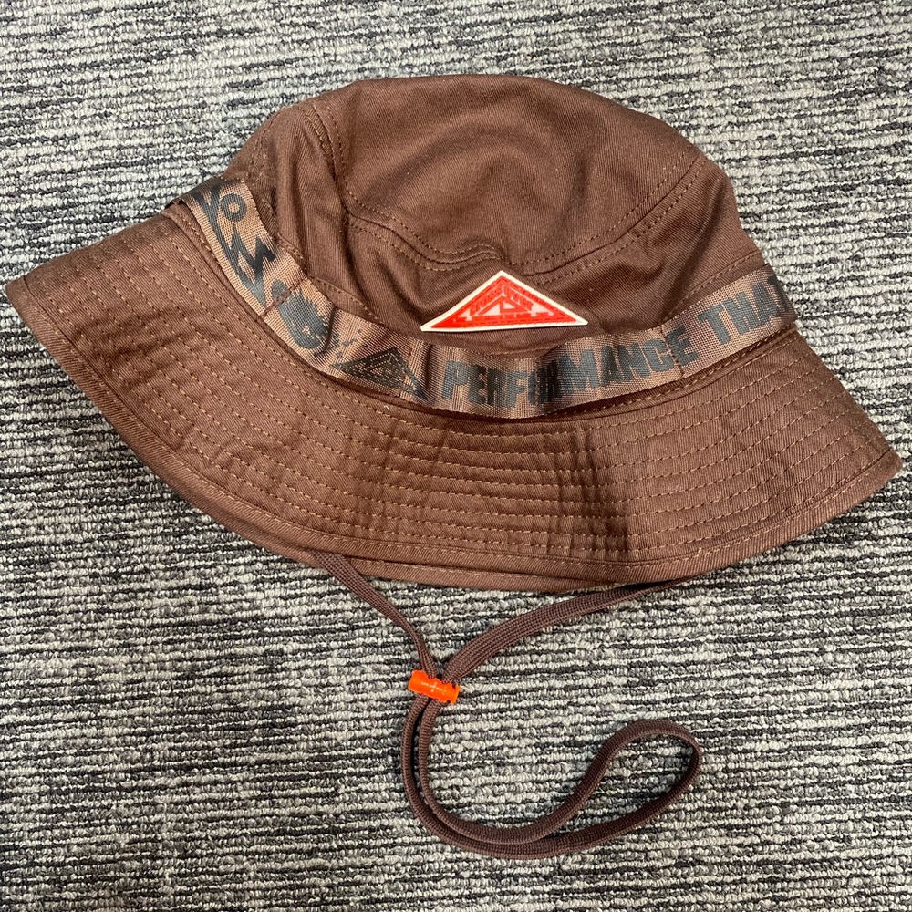 TRAVIS SCOTT CACTUS JACK PERFORMANCE  SAFARI HAT • ADJUSTABLE BROWN BOONIE GITD